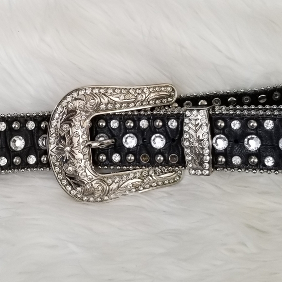 studded rhinestone belt